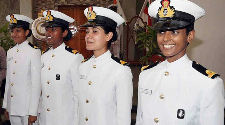 woman candidates in indian navy