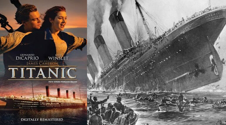 titanic movie history