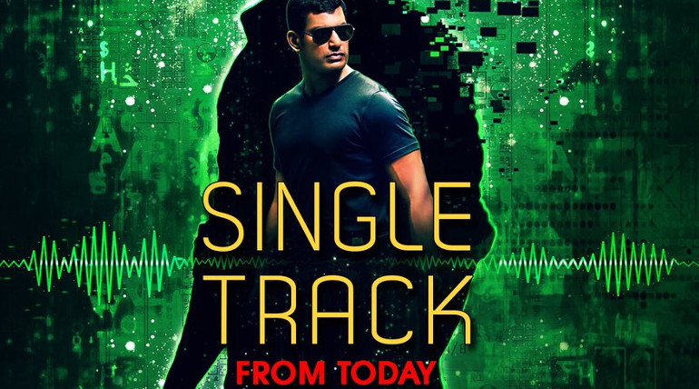 irumbu thirai movie yaar ivan single track official
