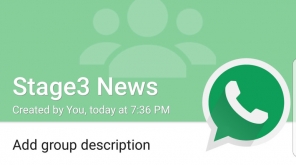 whatsapp latest update comes with Add Group Description.