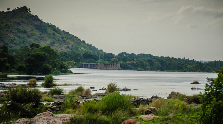  திமுக அதிமுக ஒன்றிணைந்து நாடாளுமன்றத்தின் எதிரே போராட்டம்.cauvery river representation image. Image credit: Aswin Kumar/flickr